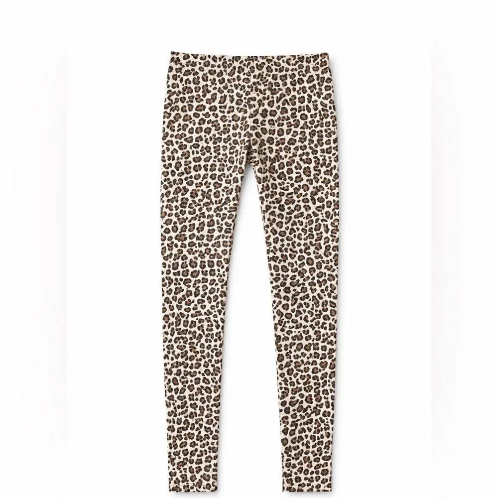 Old Navy Stretch Kids Leopard Print Full-Length Leggings